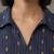 women floral embroidered regular mirror work cotton kurta with trousers