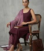 everyday women regular kurta with trousers & with dupatta