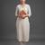 contemporary women printed regular kurta with trousers