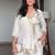 Ivory cosmo tissue festive co-ord set