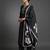 workwear women notch neck regular thread work kurta with trousers & with dupatta