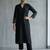 classic women ethnic motifs printed regular kurta with trousers