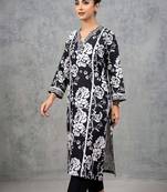 workwear women floral printed regular cotton kurta with trousers
