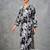workwear women floral printed regular cotton kurta with trousers