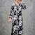 workwear women floral printed regular cotton kurta with trousers