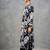 workwear women floral printed regular cotton kurta with trousers