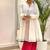 White cotton farshi salwar set