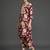 everyday women floral printed regular cotton kurta with trousers