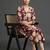 everyday women floral printed regular cotton kurta with trousers