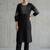 contemporary women embroidered regular thread work kurta with trousers