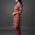 classic women printed regular kurta with trousers