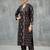 lightweight women paisley printed regular cotton kurta with trousers