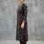 lightweight women paisley printed regular cotton kurta with trousers