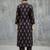 lightweight women paisley printed regular cotton kurta with trousers