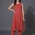classic women bandhani printed regular kurta with palazzos