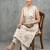 lightweight women floral printed regular kurta with trousers