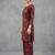 structured women paisley regular kurta with palazzos
