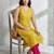 classic women floral printed regular kurta with palazzos