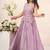 Lavender mist crush lehenga