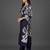 everyday women floral printed regular chanderi silk kurta with trousers