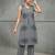 workwear women geometric printed regular kurta with trousers