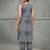 workwear women geometric printed regular kurta with trousers
