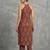 classic women ethnic motifs printed regular kurta with trousers