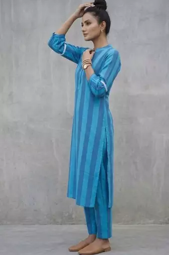 smart women regular kurta with palazzos