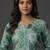classic women floral printed regular kurta with trousers
