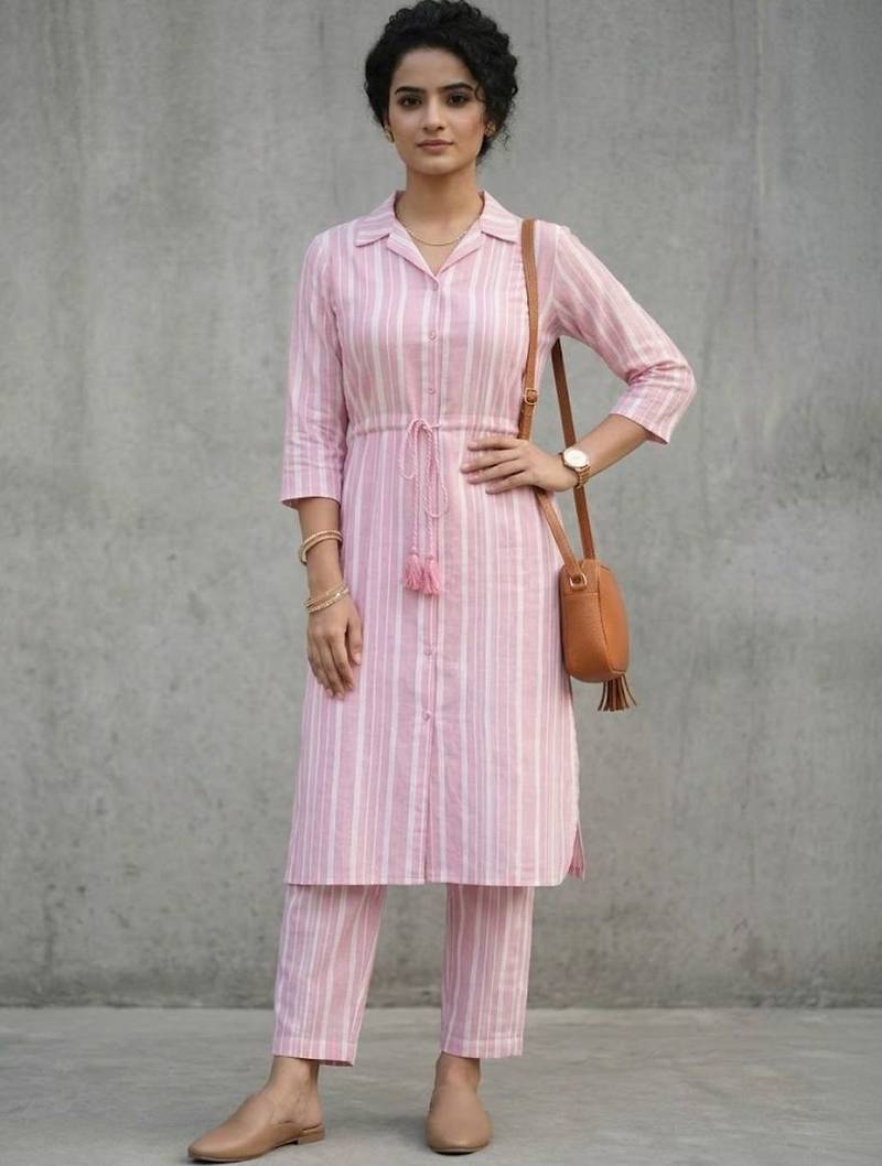 office women regular kurta with palazzos