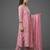 workwear women floral printed regular kurta with trousers & with dupatta