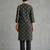 office women floral printed regular kurta with trousers