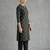 office women floral printed regular kurta with trousers