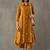women floral printed regular cotton kurta with trousers
