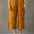 women floral printed regular cotton kurta with trousers