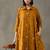 women floral printed regular cotton kurta with trousers