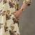 contemporary women floral printed regular cotton kurta with trousers