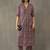 everyday women floral printed regular cotton kurta with trousers