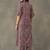 everyday women floral printed regular cotton kurta with trousers