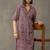 everyday women floral printed regular cotton kurta with trousers