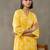 smart women floral printed regular kurta with salwar