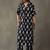 everyday women floral printed regular cotton kurta with trousers