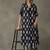 everyday women floral printed regular cotton kurta with trousers