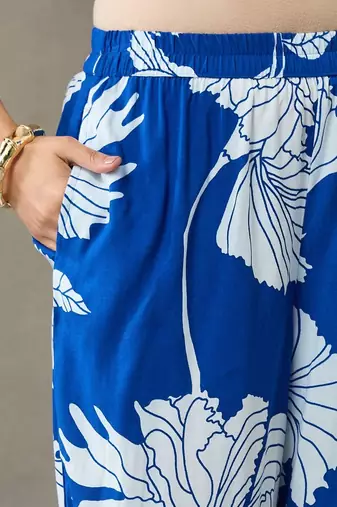 workwear printed a-line kurta sets