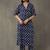 workwear women floral printed regular cotton kurta with trousers
