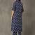 workwear women floral printed regular cotton kurta with trousers