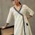 structured women dyed angrakha cotton kurta with palazzos