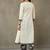 structured women dyed angrakha cotton kurta with palazzos