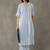 structured women floral printed regular cotton kurta with trousers