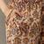 classic women floral printed regular cotton kurta with trousers